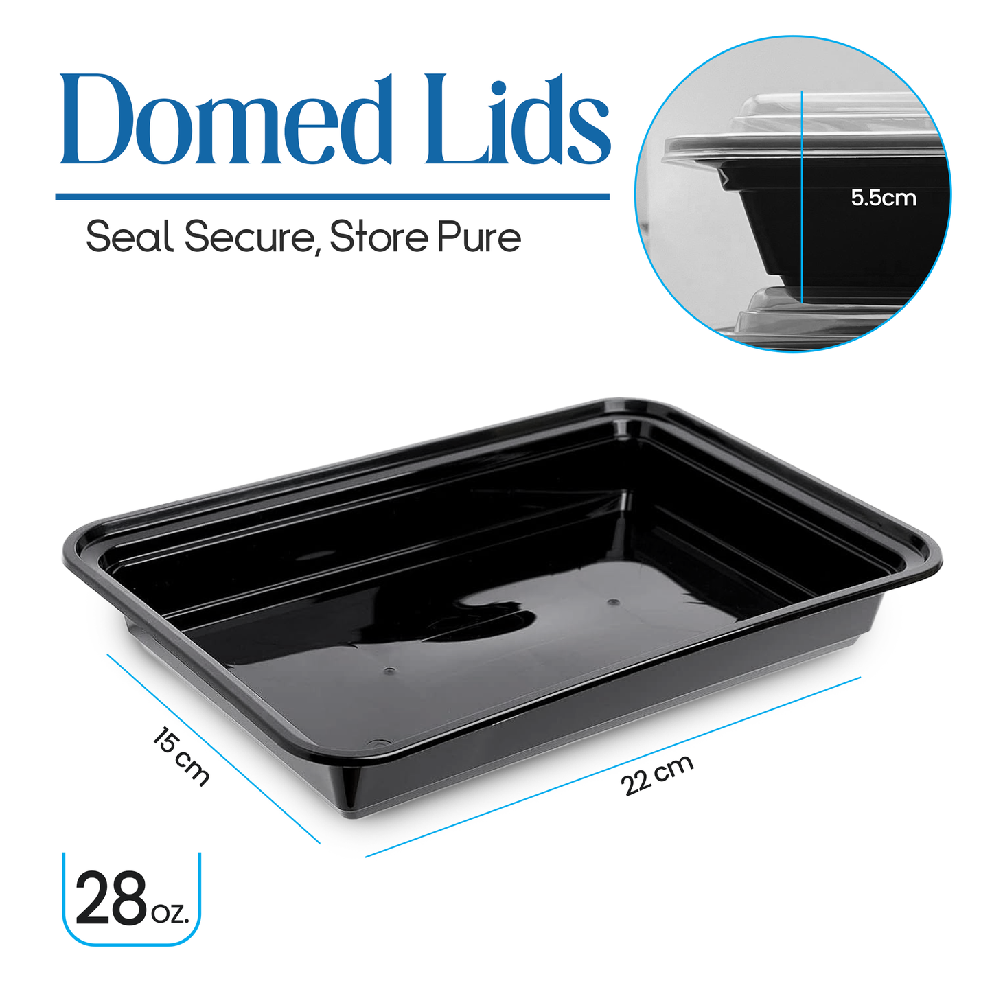 plastic food containers with lids