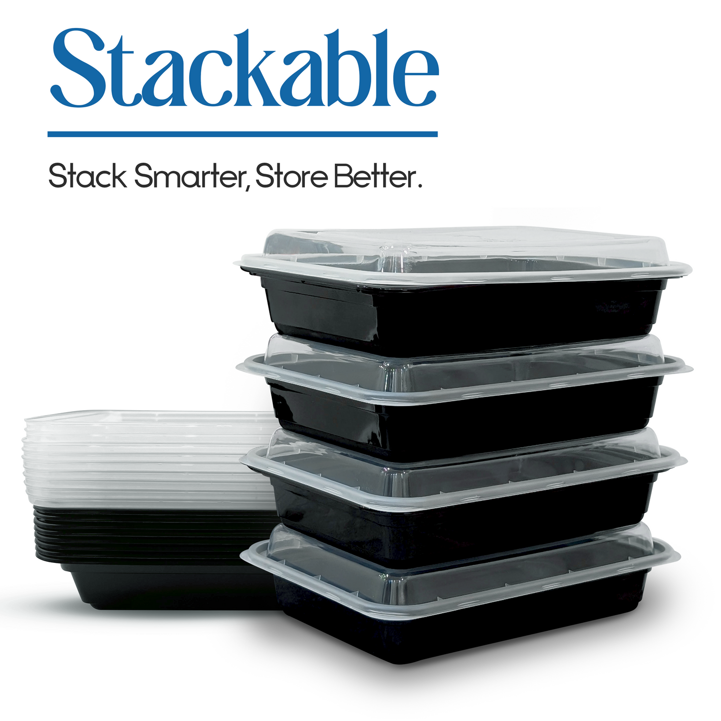 space saving food prep containers